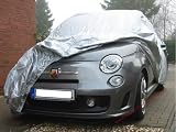 Zoom Produkt-Bild: Car-Cover Outdoor Waterproof mit Spiegeltaschen f&uuml;r Fiat 500