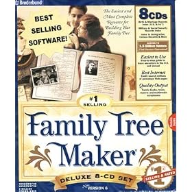 Family Tree Maker Version 6 - Deluxe 8 CD Set by 