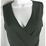 BCBG Maxazria Medium Black Silk Knit Top by Shoe Hotline