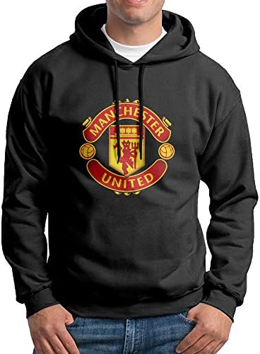 Manchester United FC Football Club Men's Cool Hooded Sweatshirt Pullover