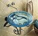 KOHLER K-2276-B2 Nature's Chemistry Spun Glass Lavatory, Aquamarine Glass