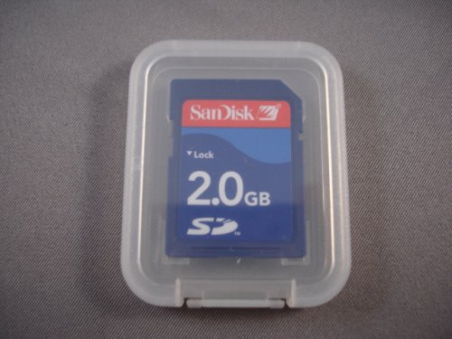 SanDisk 2GB SD Memory Card (SDSDB-2048, Bulk Package)