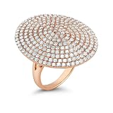 Dana Rebecca Designs Carly Michelle Diamond Ring In 14K Rose Gold