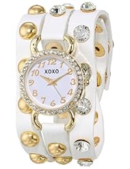 XOXO Womens XO5660 Analog Display Quartz White Watch