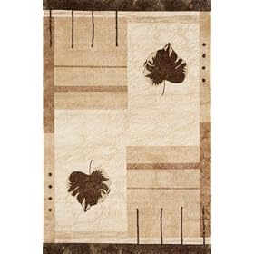 ROM 204 rug brown "8 sizes availlable" 60 x 110 cm (2ft0"x4ft63")