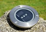 4er Set Bodenstrahler/ Solarstrahler mit 3 LED