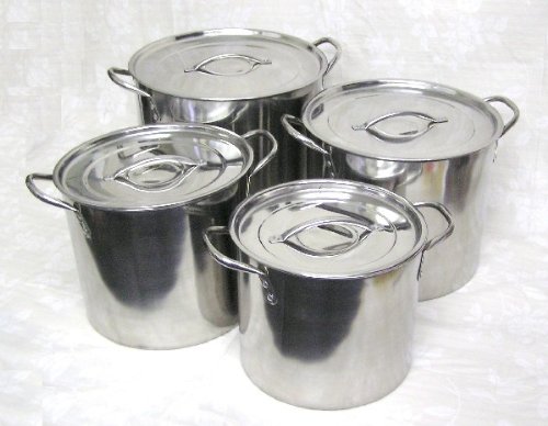 Prime Pacific Trading Stainless Steel Stockpot Set