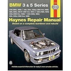 BMW 3 and 5 Series 1982-1992 (Haynes Manuals)