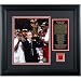 Shaquille O' Neal Miami Heat Framed 2006 NBA Champions 8x10 Photo w/ Game-used Jersey & Plate