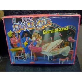 Barbie Dance Club Bandstand Set with Grand Piano and Guitars, Amp and More by Barbie