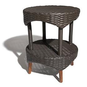 Strathwood Cypress All-Weather Wicker Bistro Table