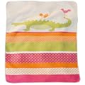 Babydecke JUWEL im Krokodil-Design (70 x 90 cm)