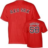 Boston Red Sox Jonathan Papelbon Red Jersey T-Shirt - X-Large