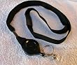 Smart Reel/Breakaway Lanyard Combo ID-Key-Badge-Reel Holder - Black Color, Sold Individually