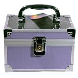 from xs-stock Cosmetic Make-up Groovy Vanity Case Purple Brand New