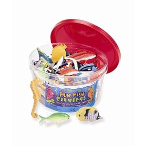 Learning Resources Fun Fish Counters, Set of 60 by Learning Resources