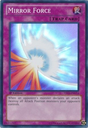 Yu-Gi-Oh! - Mirror Force (YS13-ENV14) - Super Starter Power-Up Pack - 1st Edition - Super Rare On Sale