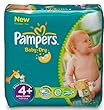 Pampers - Baby Dry - Couches Taille 4+ Maxi+ (9-20 kg) - Pack �conomique 1 mois de consommation x152 couches