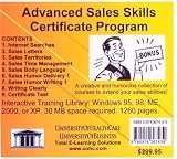 Advanced Sales Skills Certificate Program