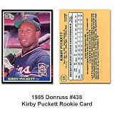Donruss 1985 Kirby Puckett Rookie Card
