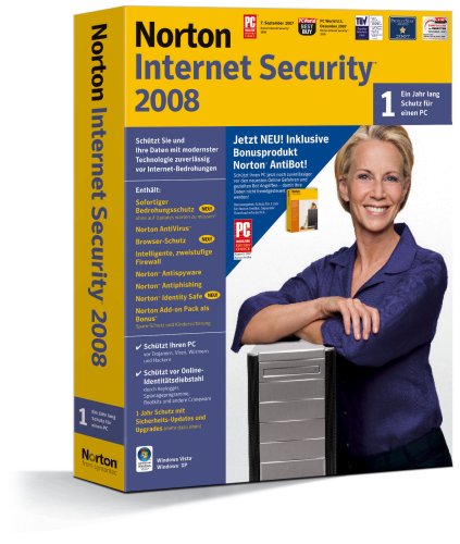 Childrens Toyshop  Software : Norton Internet Security 2008 incl. Norton AntiBot  - deutsch