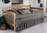 Hillsdale Furniture Mission Daybed - Light Oak w/ Optional Trundle