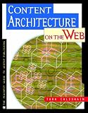 Review Addison Wesley  / Content Architecture on the Web: The Common Sense Guide (On the Web)