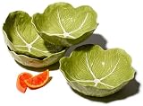 Kitchen & Housewares : Pinzon Cabbage Cereal Bowls, Set of 4