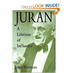 Juran: A Lifetime of Influence: John Butman