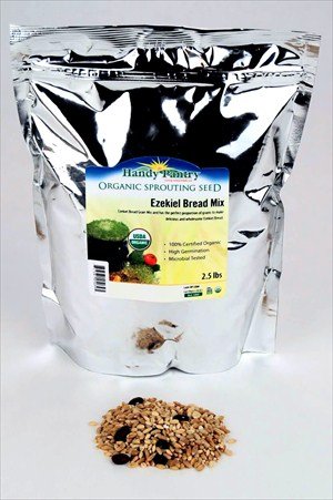 sprouted bread ezekiel:Ezekiel Grain Mix - Make Ezekiel Bread / Flour - Multi Whole Grain 2.5 Lbs