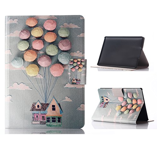 Kindle Paperwhite Case, Moozapler® Balloon Design Pattern PU Leather Flip Stand Protector Case Cover Skin For 6" Amazon Kindle Paperwhite (Balloon)