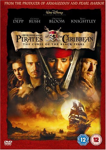 CD-Charts  DVD : Pirates Of The Caribbean - The Curse Of The Black Pearl - 1 disc [2003]