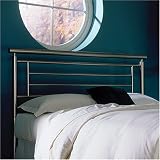Chatham Full Size Headboard In Satin Metal Finish By Fashion Bed Group