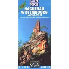 Carte de randonn�e : Haguenau - Wissembourg