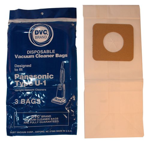 Electronics: Panasonic U 1 Vacuum Cleaner bags 3 pack