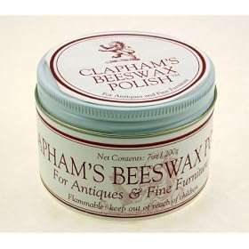 Clapham's Beeswax 870-2008 Beeswax Polish, 7-Ounces