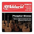 D'Addario EPBB170 Phosphor Bronze Acoustic Bass Strings, Long Scale, 45-100