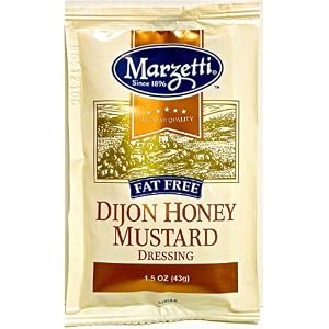 Marzetti FAT FREE DIJON HONEY MUSTARD (ONE) - 1.5 oz Portion Control Pouch by Marzetti FAT FREE