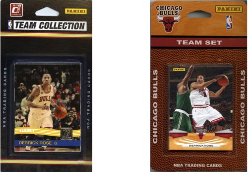 NBA Chicago Bulls 2 Different Licensed Trading Card Team Sets