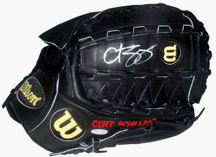 Curt Schilling Autographed Game Model Glove