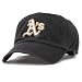 Oakland Athletics Black Clean Up Adjustable Cap - Black Adjustable