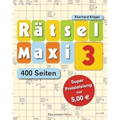 R�tselmaxi 3: R�tsel an R�tsel auf 400 Seiten