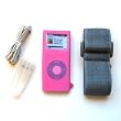 Apple iPod Nano II (Nano 2nd Generation) Pink Skin Case With Belt Clip, Lanyard and Sports Armband