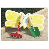 The Rumford Gardener Butterfly Kneeler with 2 Tools #RK1017 by The Rumford Gardener
