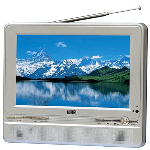 August DA110CD 11 Freeview/Analogue LCD TV  DVD/Video/Music/Photo Player - August Portable Freeview TVs have won a number of awards from leading magazines  voted Top 3 Small Screen TV by Channel 4.