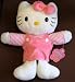 Sanrio - Hello Kitty - Pink Plush Puppet - 1999 Flying Colors w/ Tags