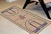 Charlotte Bobcats 24 x 44 Basketball Court Runner