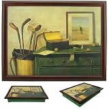 Lap Desk - Nostalgic Golf Lap Tray for Meals, Notebook Computer