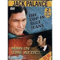 [DVD] Double Feature starring Jack Palance - The Cop In Blue Jeans & Man In The Attic from Movie Classics