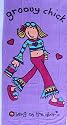 Groovy Chick Velour Towel